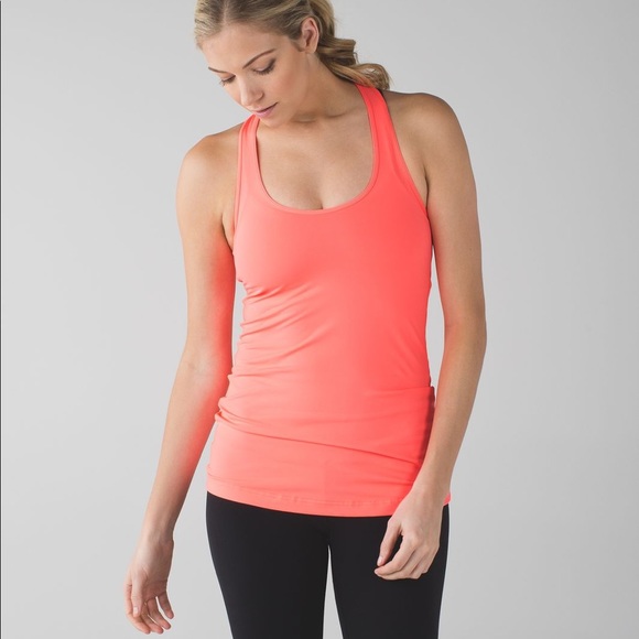lululemon athletica Tops - Lululemon Cool Racerback - Grapefruit